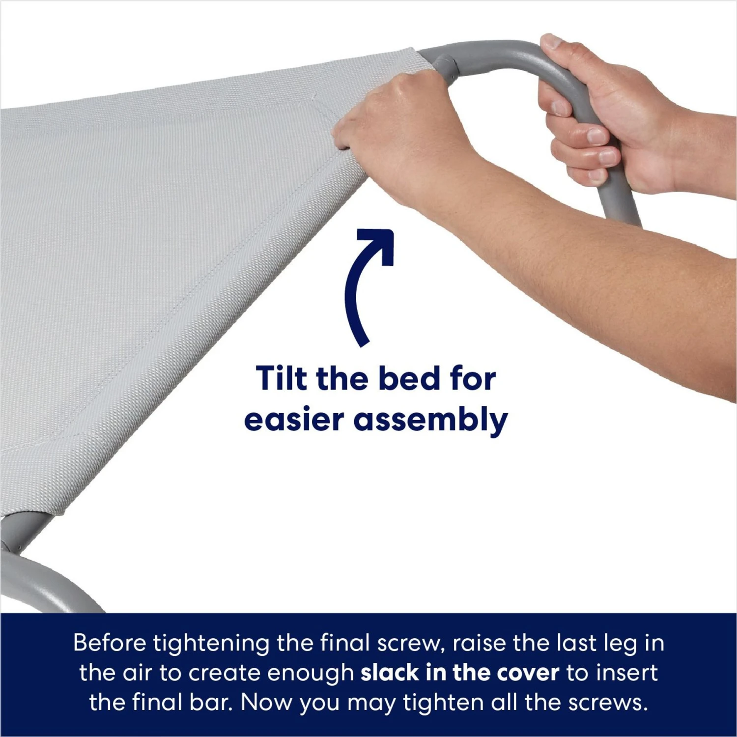 Frisco Steel-Framed Elevated Dog Bed - Image 3