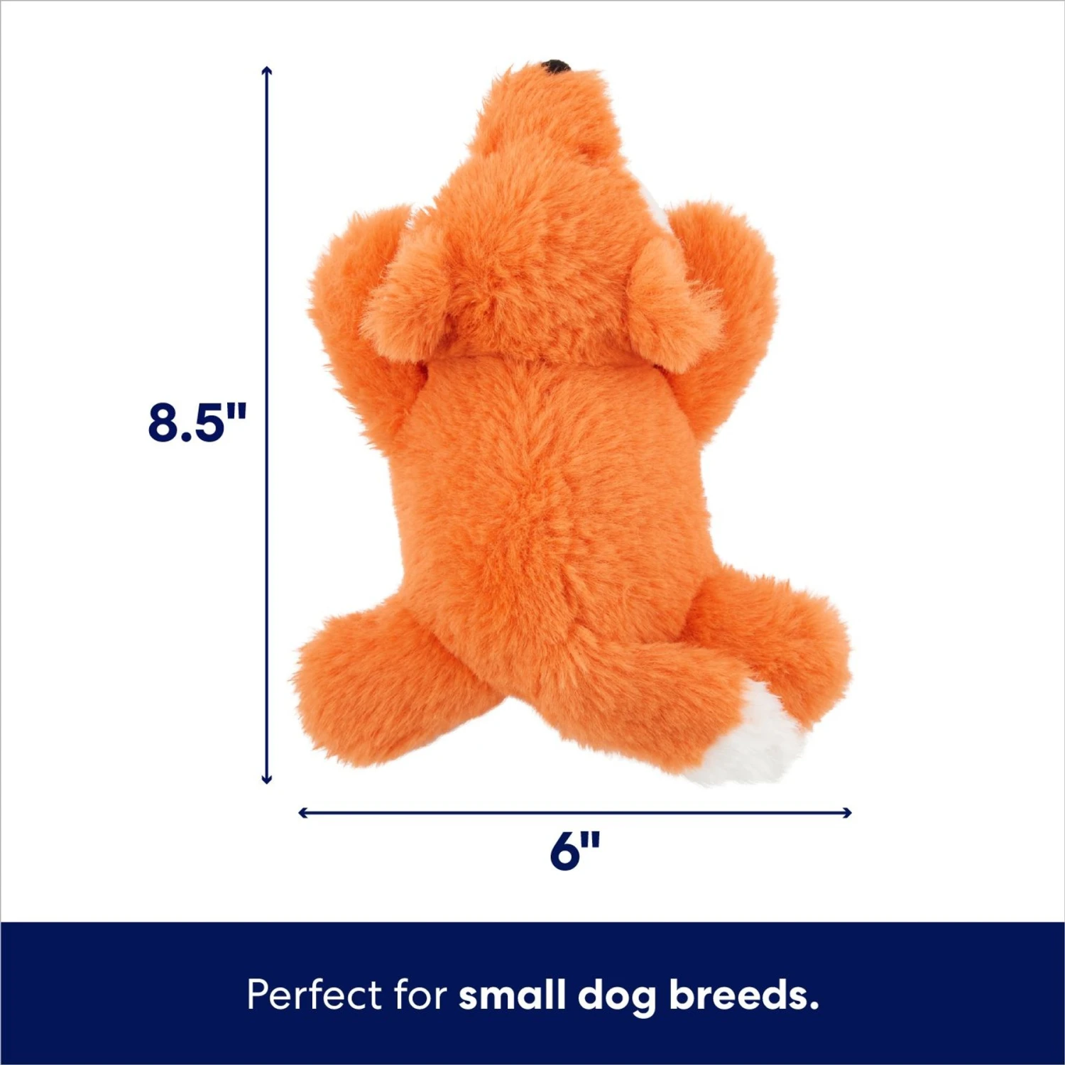 Frisco Fox Plush Squeaky Dog Toy - Image 2