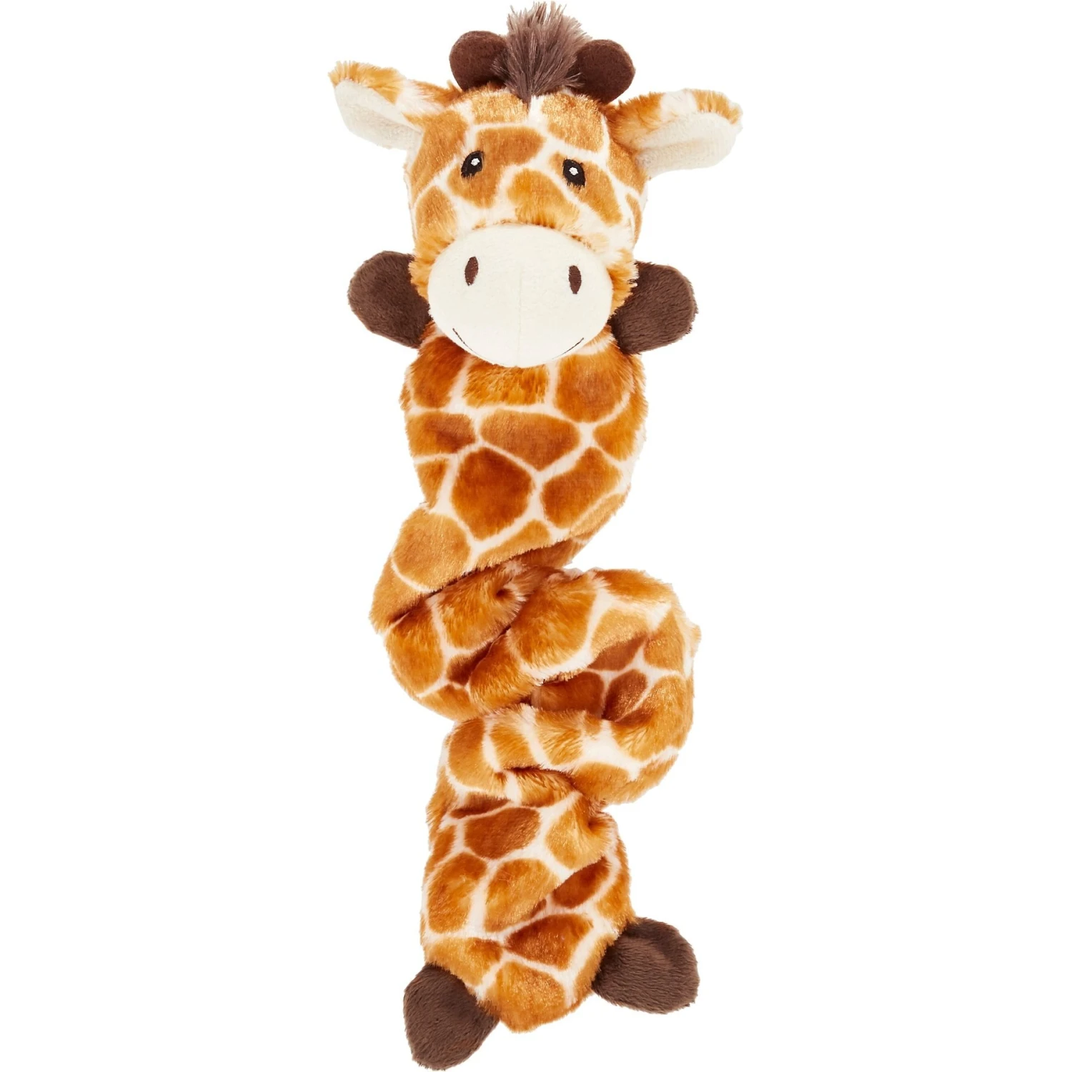 Frisco Giraffe Bungee Plush Squeaky Dog Toy
