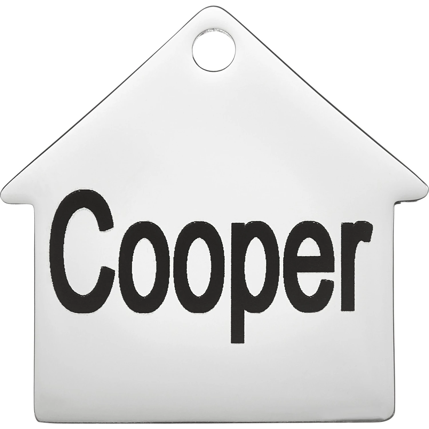 Frisco Stainless Steel Personalized Dog ID Tag, Dog House - Image 3