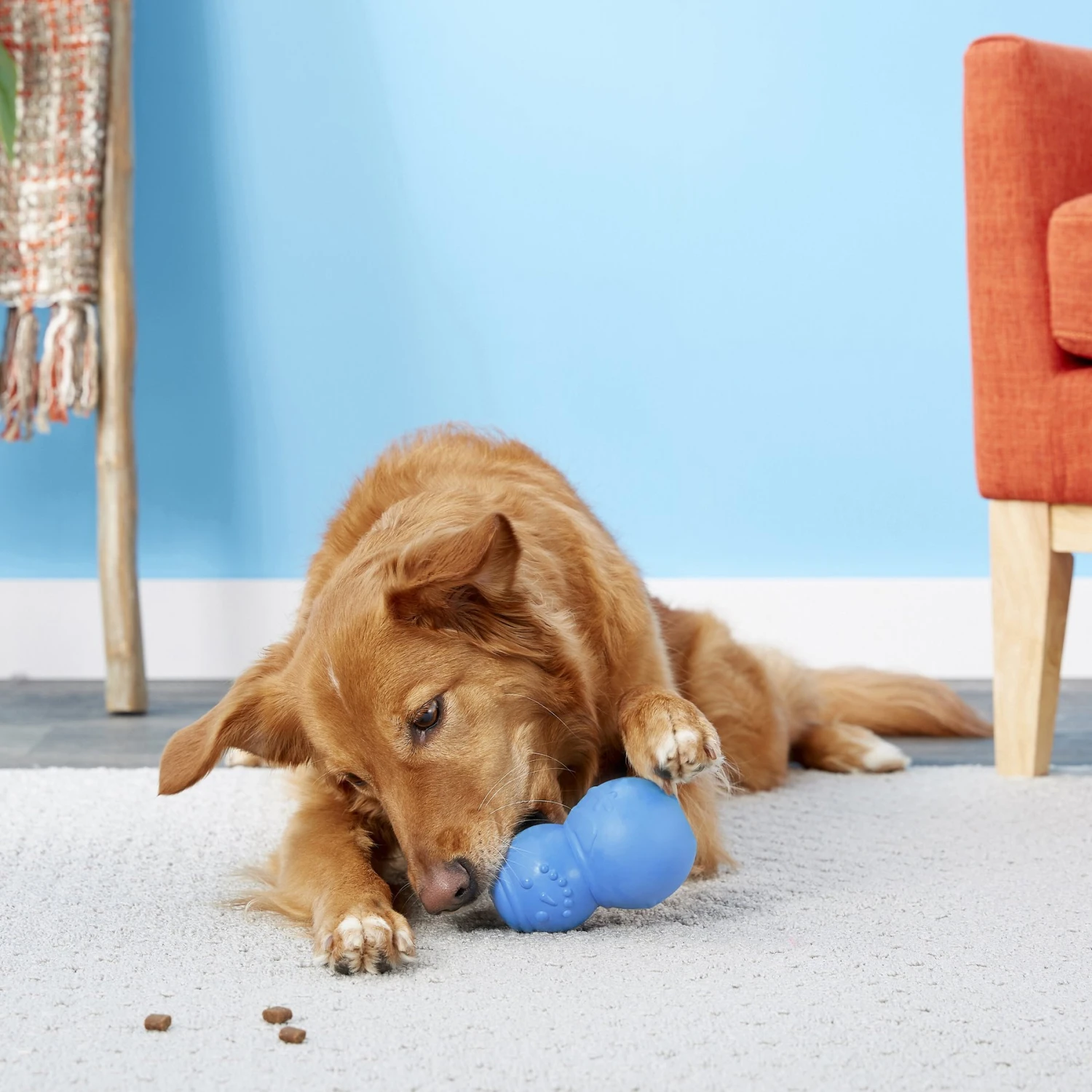 Frisco Snowman Rubber Treat Dispenser Dog Toy - Image 5