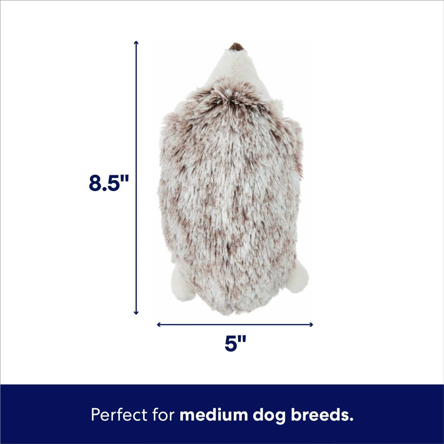 Frisco Hedgehog Plush Squeaky Dog Toy - Image 2