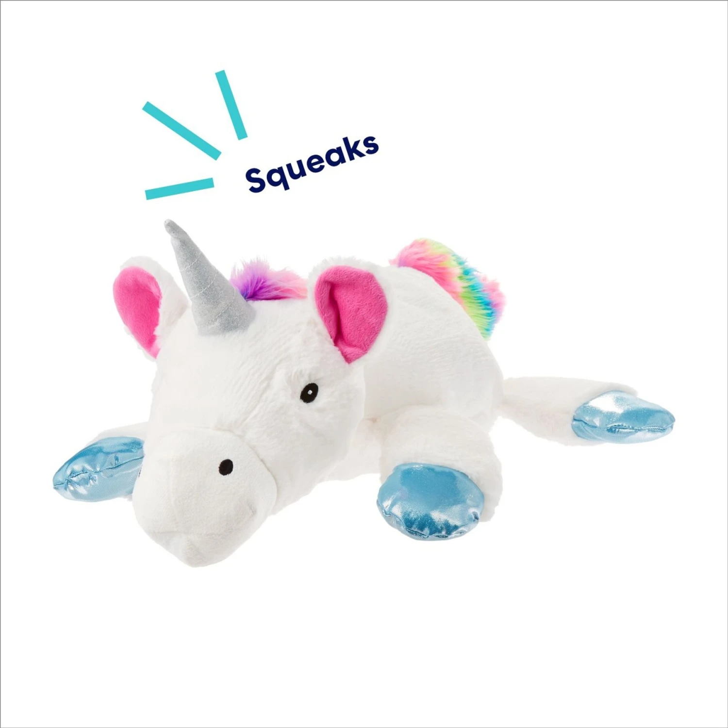 Frisco Unicorn Plush Squeaky Dog Toy - Image 3