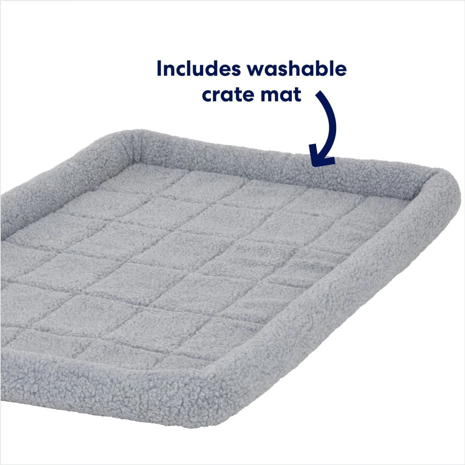 Frisco Fold & Carry Single Door Collapsible Wire Dog Crate & Mat Kit - Image 6