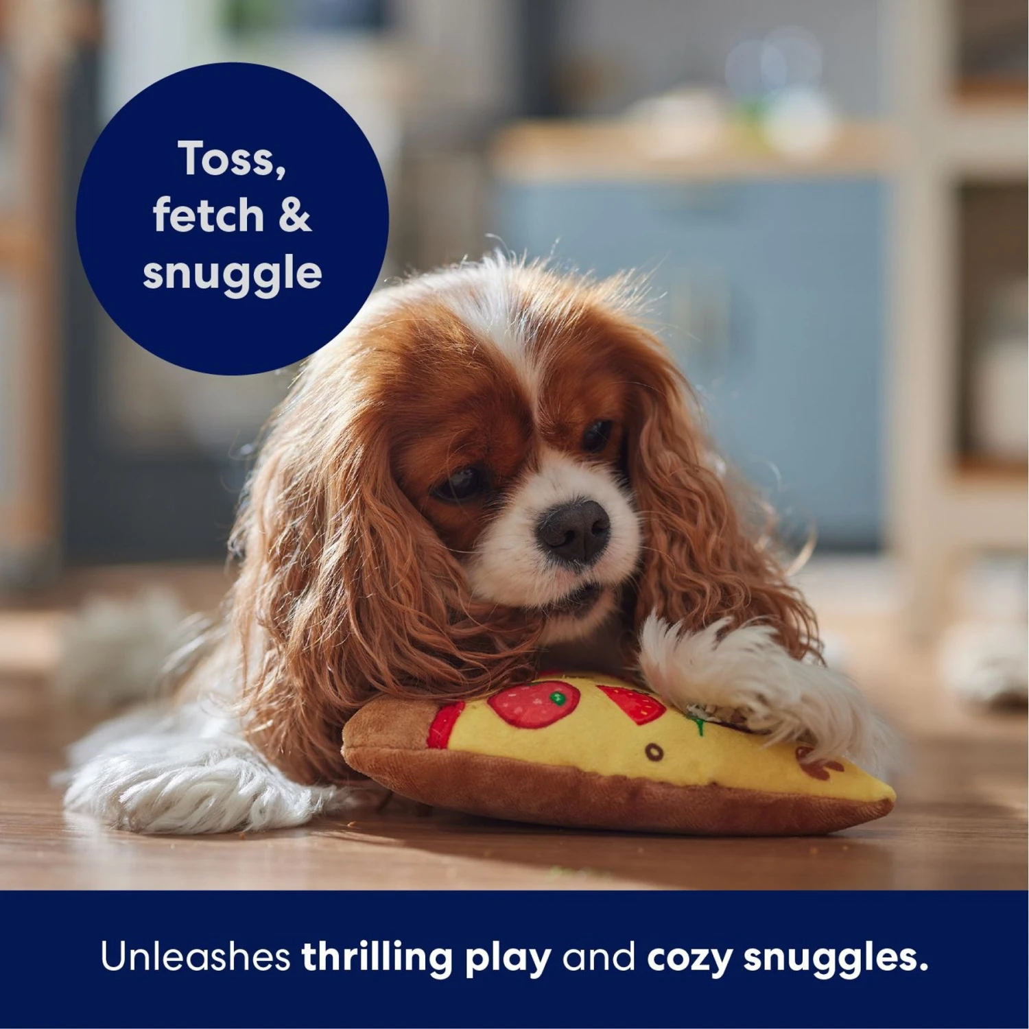 Frisco Pizza Slice Plush Squeaky Dog Toy - Image 5