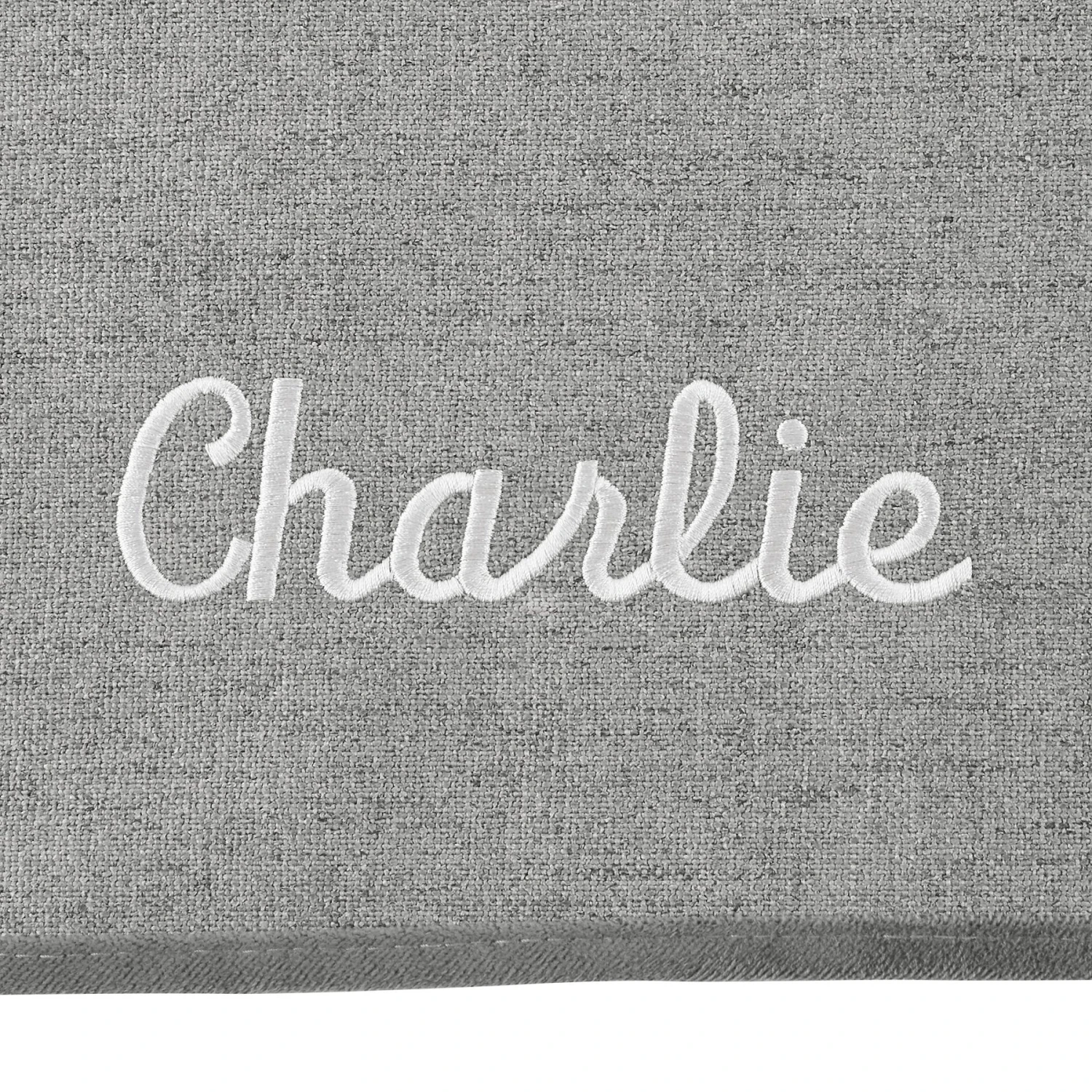 Frisco Faux Linen Personalized Dog & Cat Blanket - Image 6
