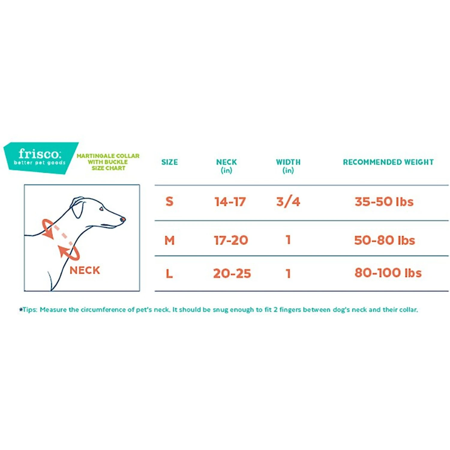 Frisco Solid Nylon Personalized Martingale Dog Collar - Image 2