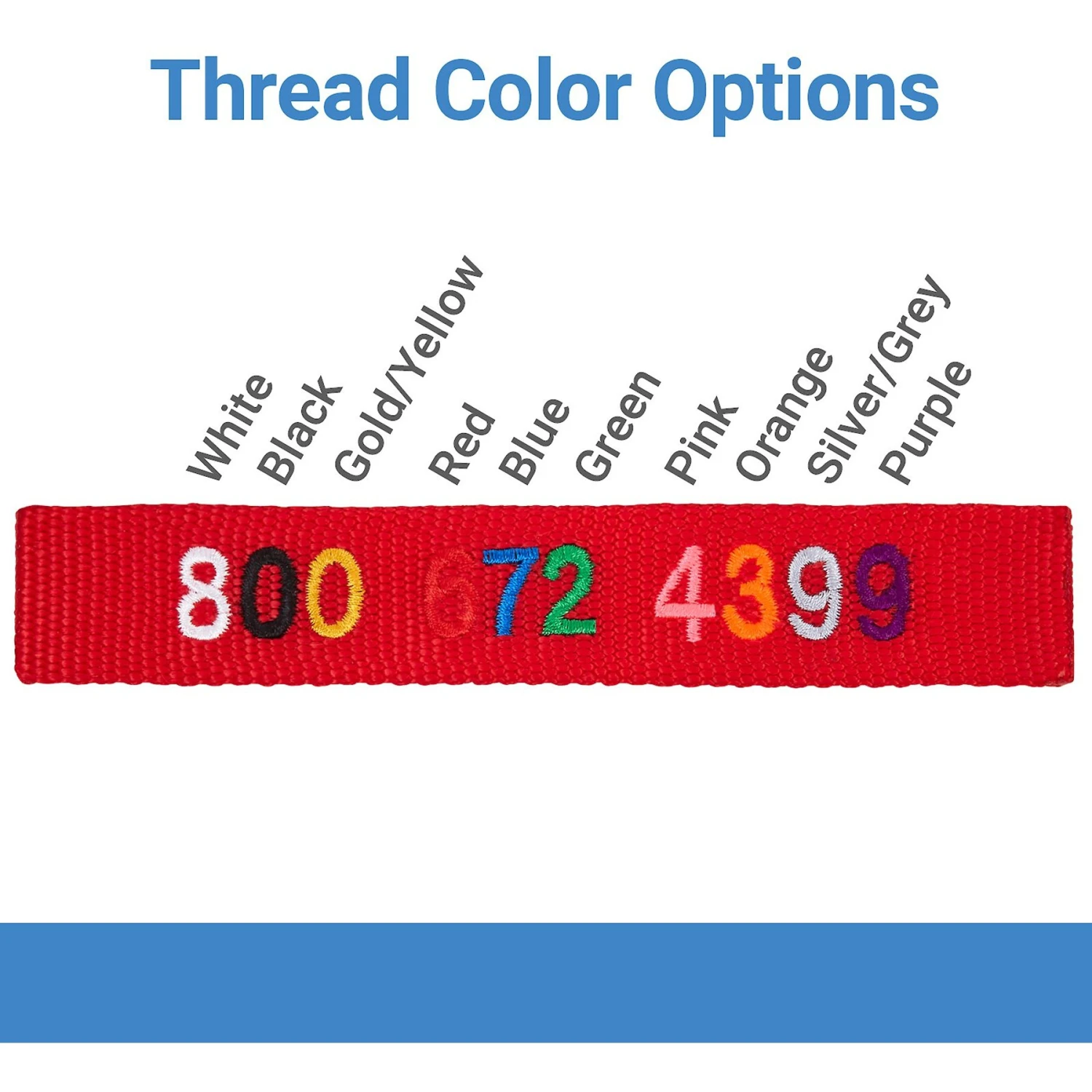 Frisco Solid Nylon Personalized Martingale Dog Collar - Image 4