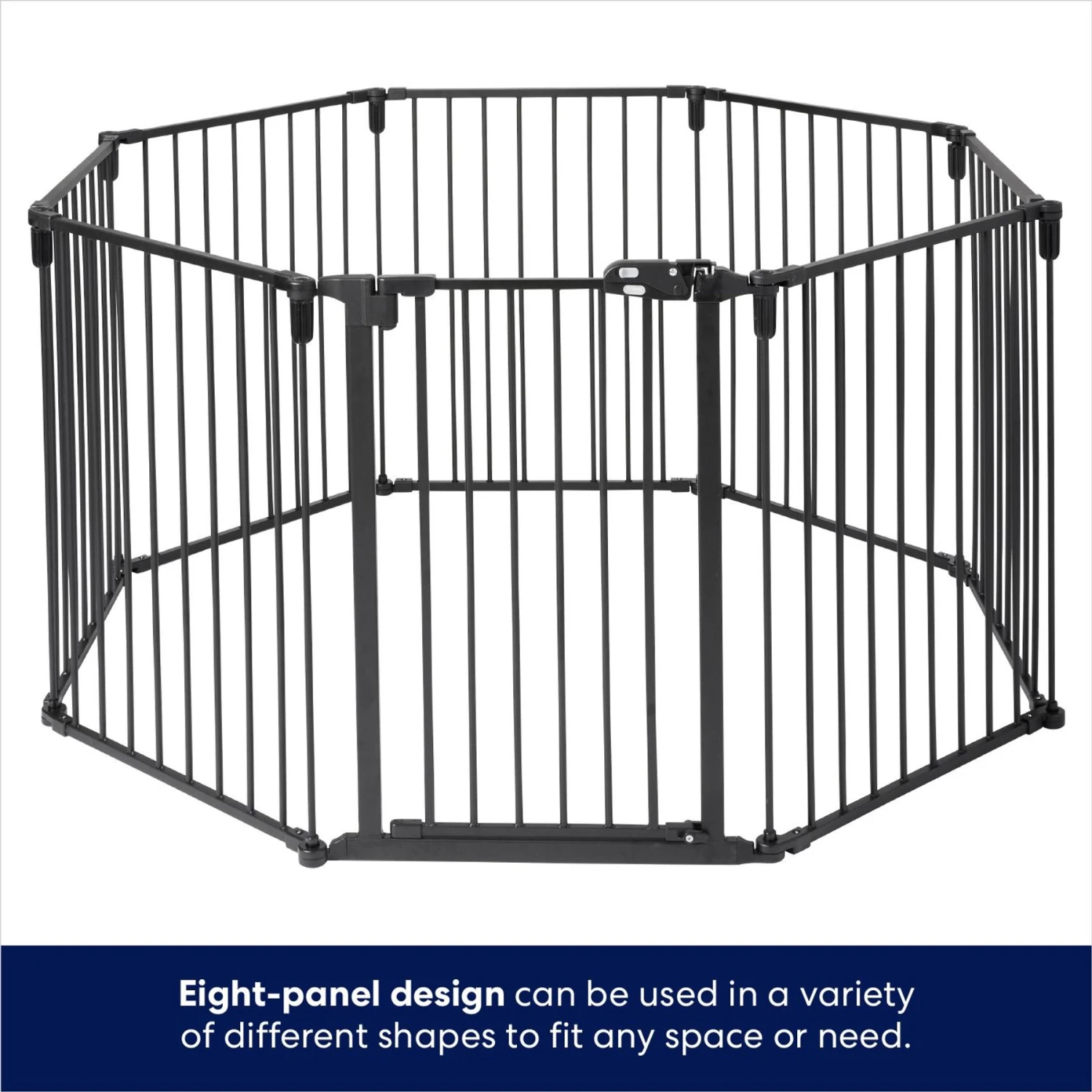 Frisco Steel 8-Panel Configurable Dog Gate & Playpen - Image 3