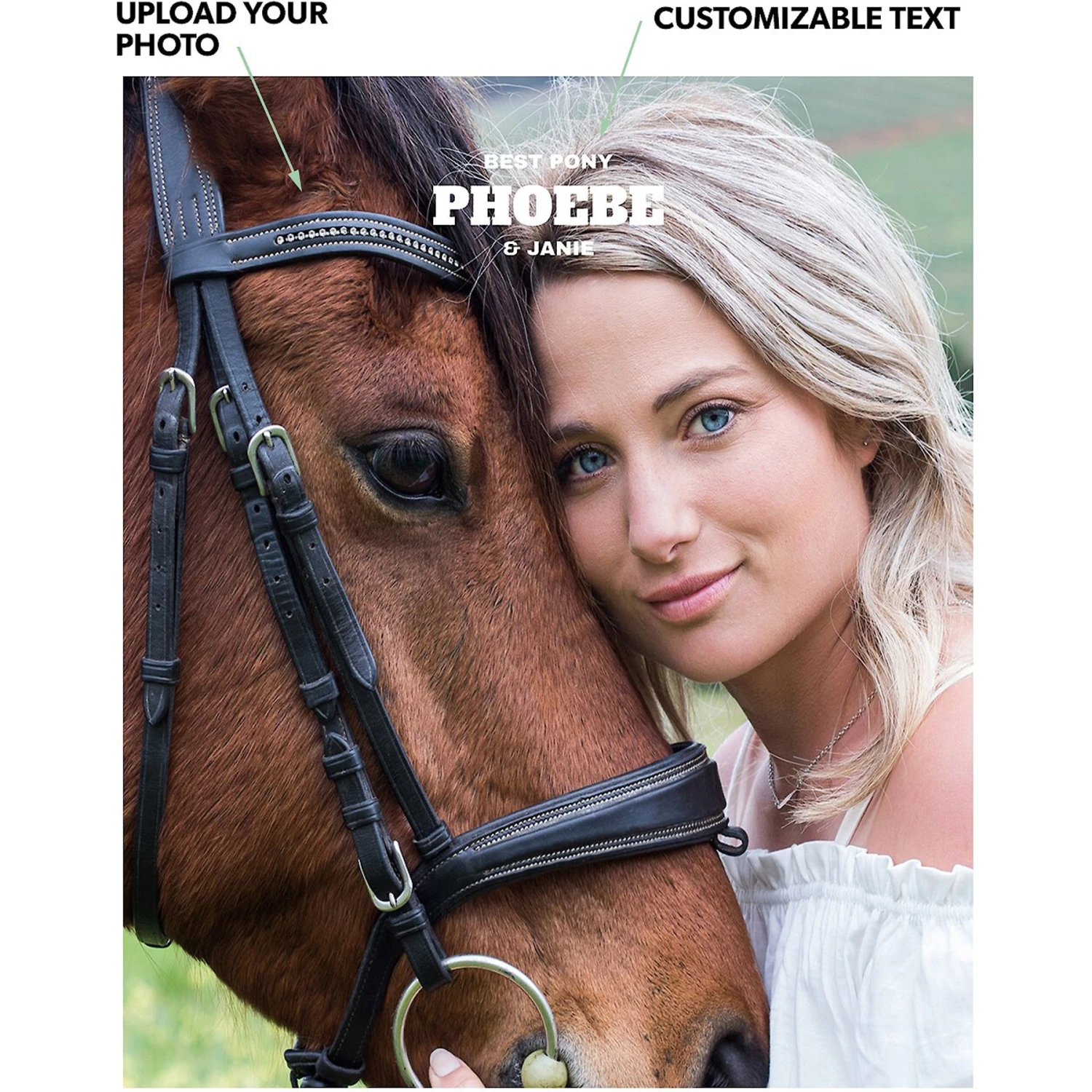 Frisco Portrait Sherpa Fleece Personalized Blanket, 60" X 80" - Image 2