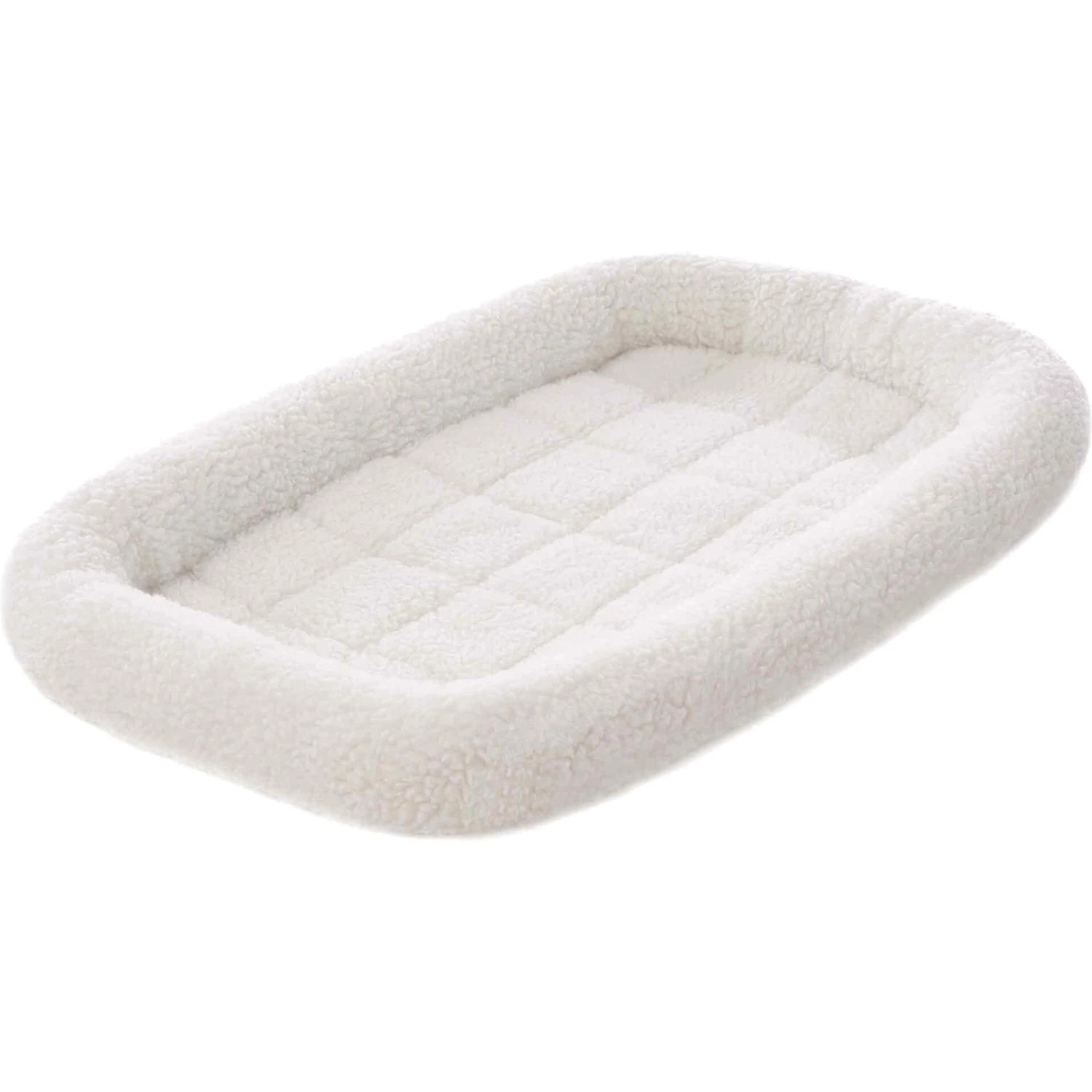 Frisco Fold & Carry Single Door Collapsible Wire Dog Crate & Frisco Quilted Dog Crate Mat - Image 4