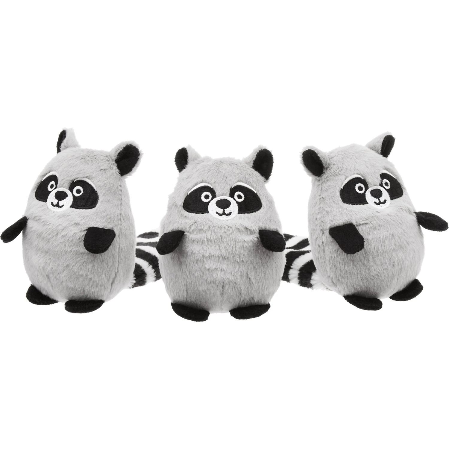Frisco Trash Can & Raccoons Hide & Seek Puzzle Plush Squeaky Dog Toy & Frisco Trash Can & Raccoons Hide & Seek Puzzle Plush Squeaky Dog Toy Refills - Image 4