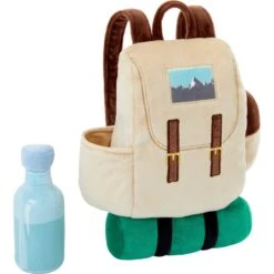 Frisco Camping Backpack Plush Squeaky Dog Toy