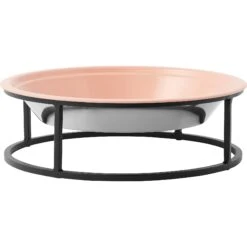 Frisco Elevated Non-skid Stainless Steel Dog & Cat Bowl