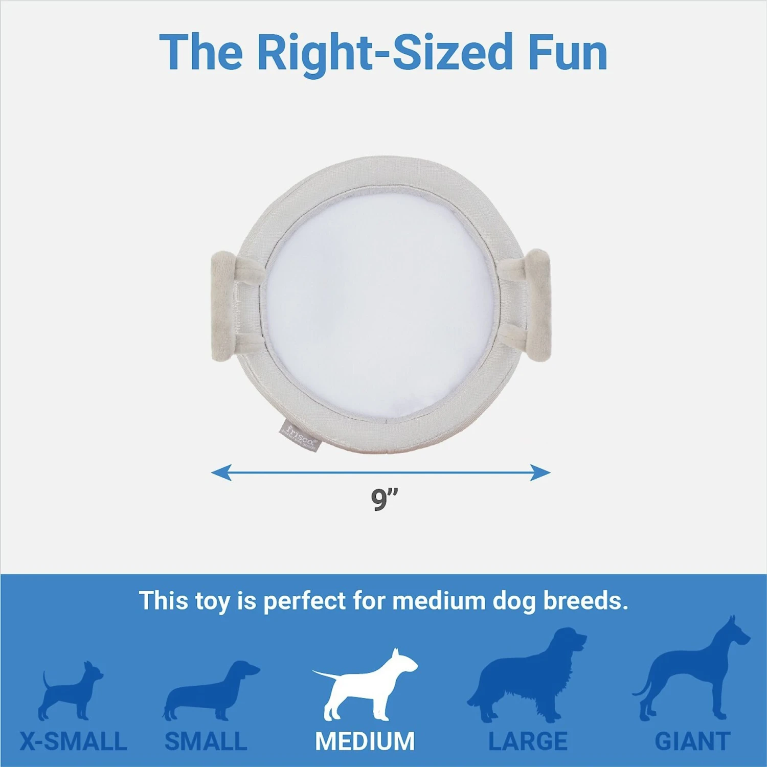 Frisco Brunch Pastry Plate Plush Squeaky Dog Toy - Image 2