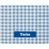 Frisco Personalized Gingham Plaid Sherpa Cat & Dog Blanket, 30" X 40"