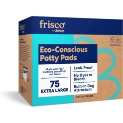 Frisco Extra Large Eco-Conscious Dog Training & Potty Pads