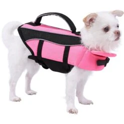 Frisco Ripstop Dog Life Jacket, Pink