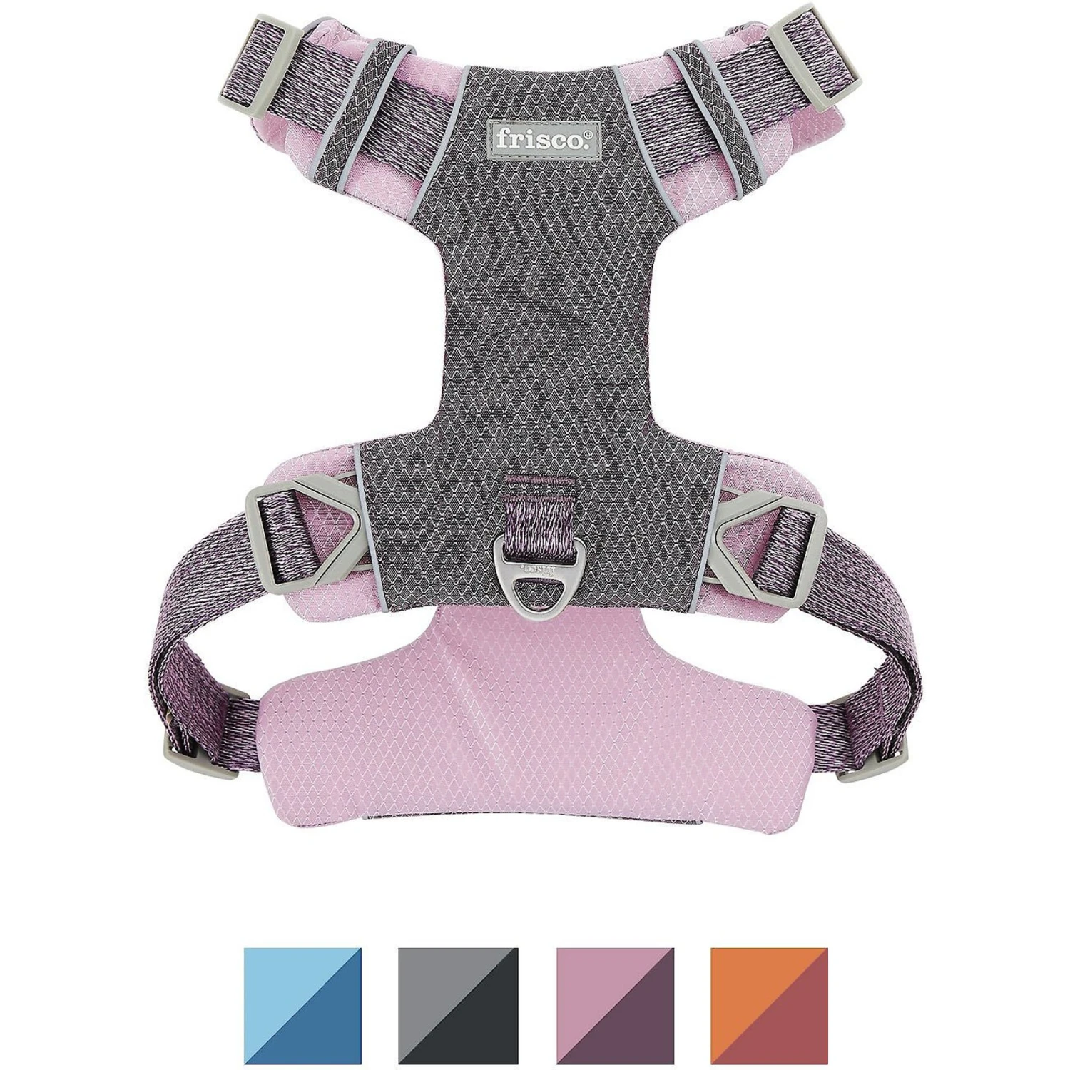 Frisco Outdoor Lightweight Ripstop Nylon Dog Harness & Frisco Outdoor Heathered Nylon Collar - Image 2
