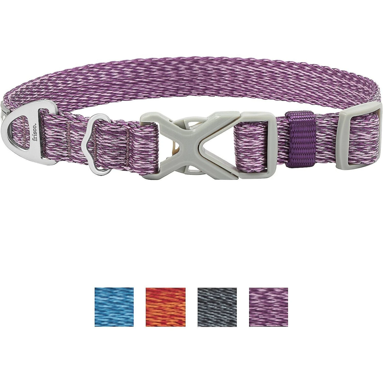Frisco Outdoor Lightweight Ripstop Nylon Dog Harness & Frisco Outdoor Heathered Nylon Collar - Image 6