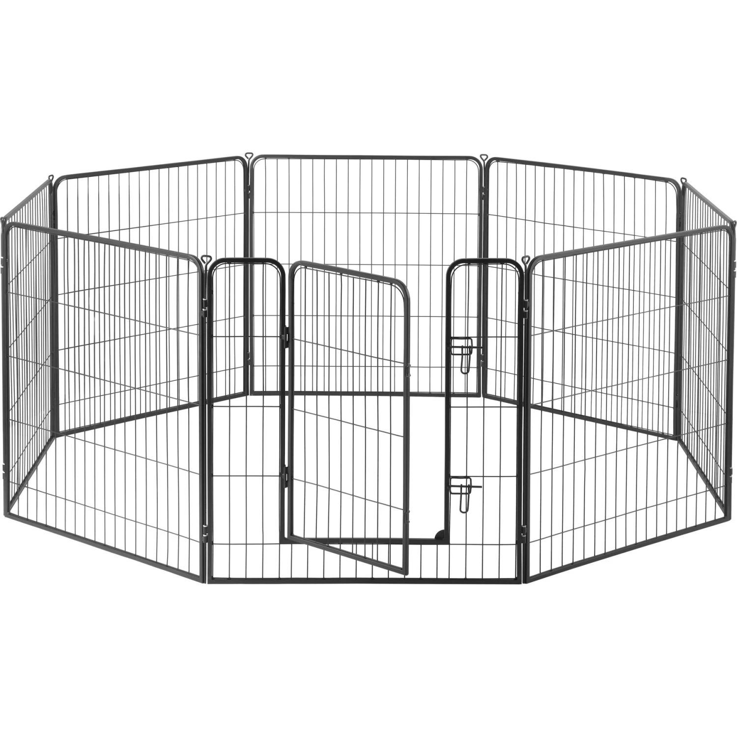 Frisco Ultimate Outdoor Lightweight Heavy Duty Steel Metal Playpen - Image 4