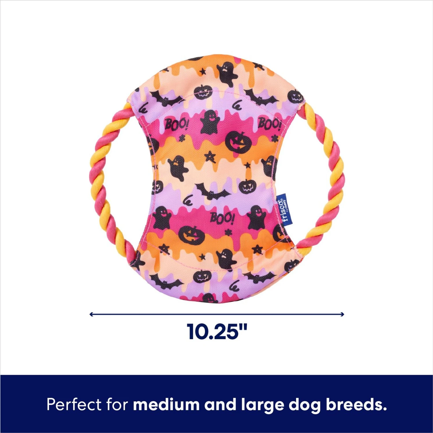 Frisco Halloween Ghost Swirl Fetch Flyer Dog Toy - Image 2