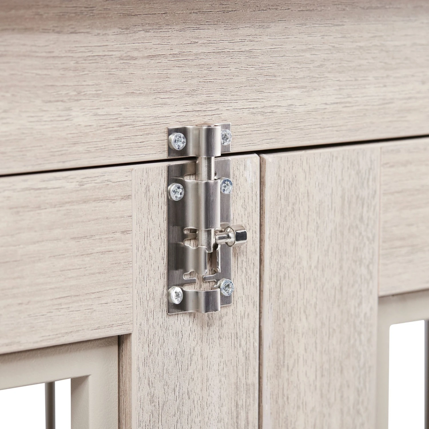 Frisco Double Door Wood & Metal Furniture Style Dog Crate - Image 6