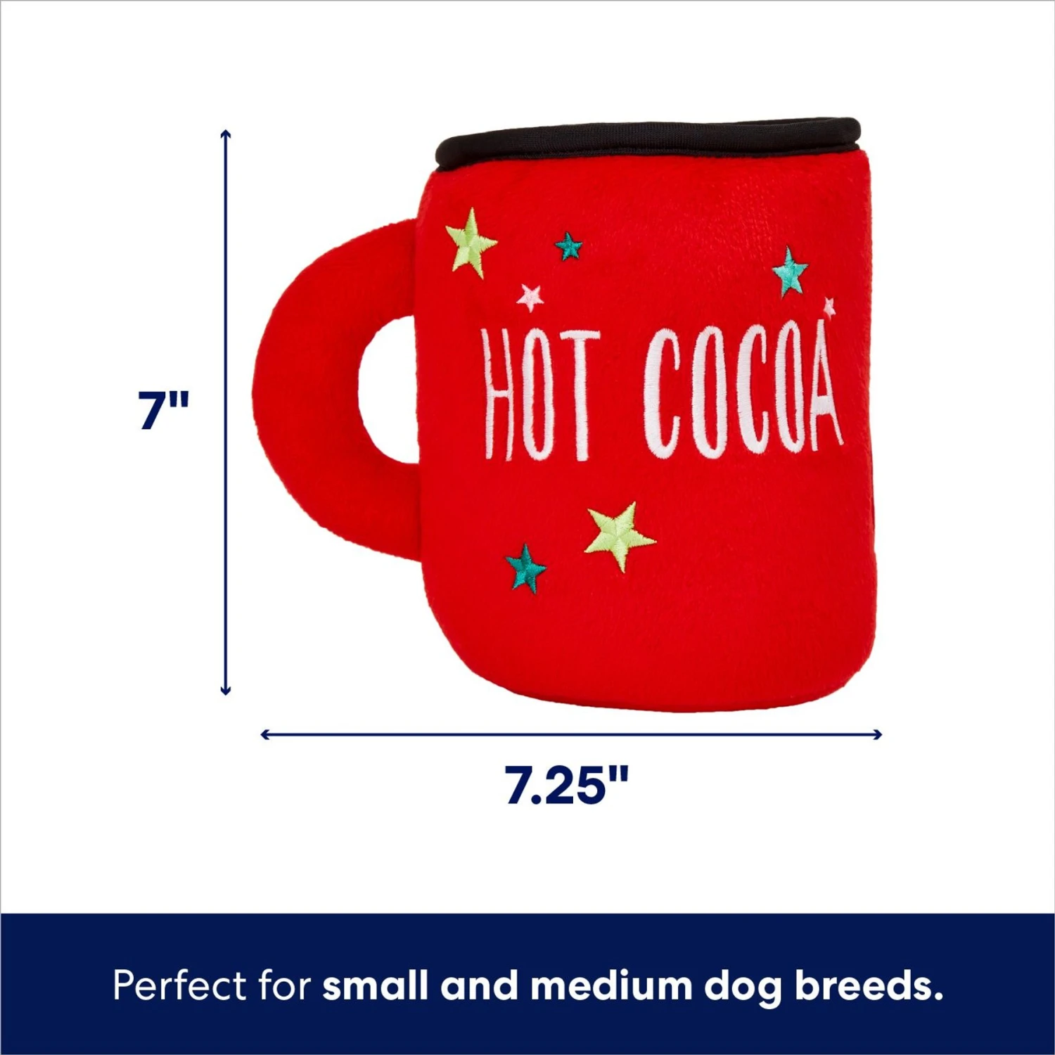 Frisco Holiday Hot Cocoa Hide & Seek Puzzle Plush Squeaky Dog Toy & Frisco Holiday Milk & Gingerbread Cookies Hide & Seek Puzzle Plush Squeaky Dog Toy - Image 2